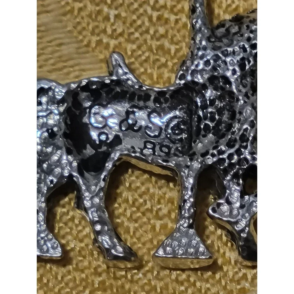 Vintage G&S Pewter Carousel Unicorn Horse Pendant RP ©1989 ~1” Charm